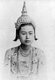 Burma / Myanmar: A Burman princess, c.1892-96.